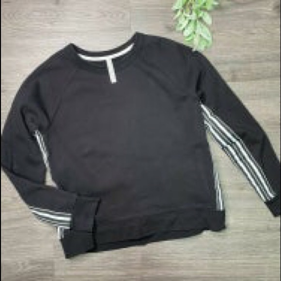 Athleta 24/7 striped sweatshirt - Picture 3 of 4